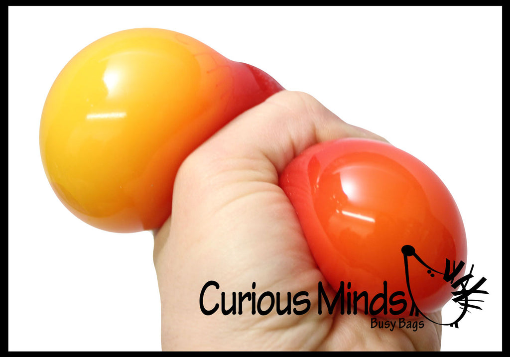 Color Changing Squeeze Stress Ball  -  Sensory, Stress, Fidget Toy