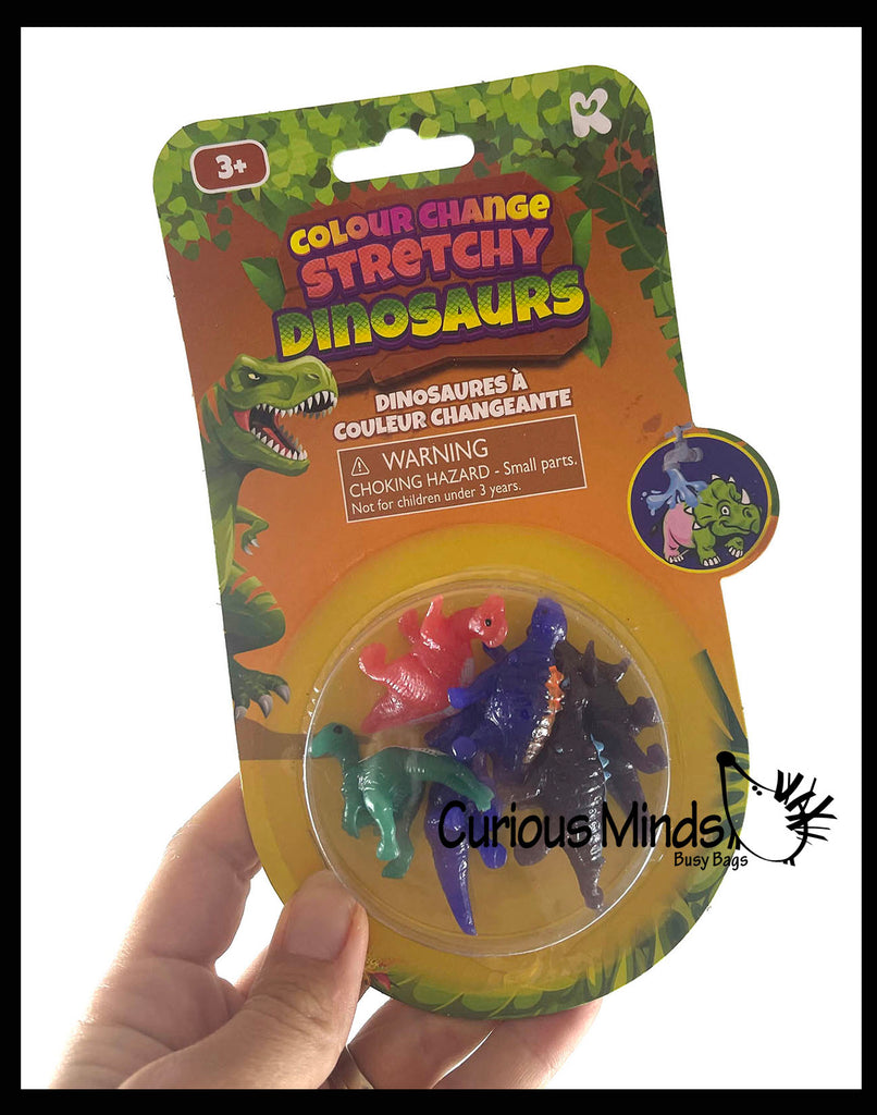 LAST CHANCE - LIMITED STOCK  - Color Changing Lizards or Dinosaurs - Thermal - Changes Colors in Cold and Warm Water or Places