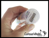Mini Colored Pencil Jar with 12 Colored Pencils and a Built In Sharpener - Multiple Colors