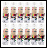 Mini Colored Pencil Jar with 12 Colored Pencils and a Built In Sharpener - Multiple Colors