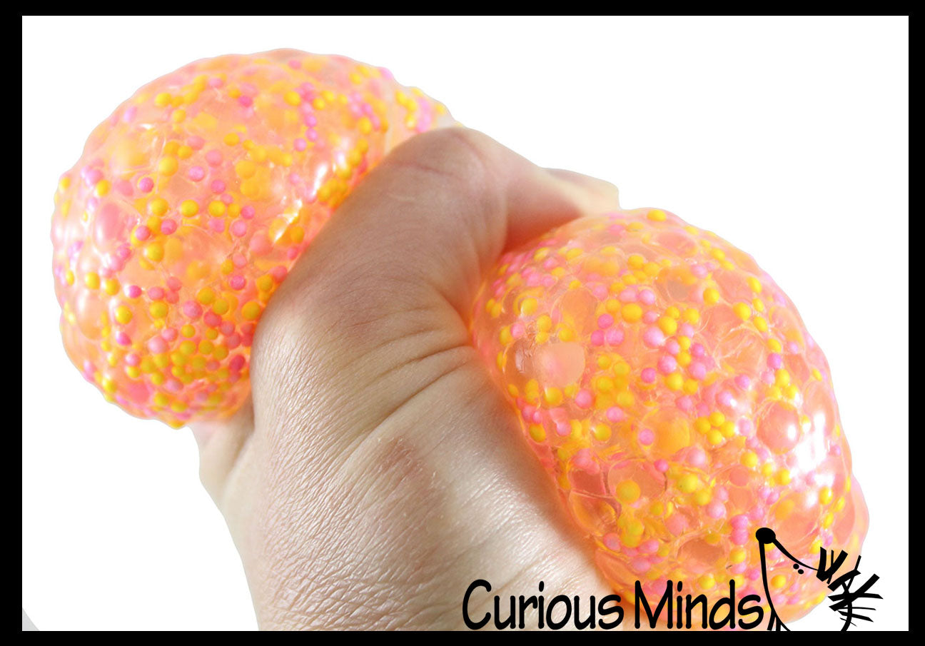 Nee-Doh Gummy Bear - Gel Filled Stress Balll - Ultra Squishy and Molda