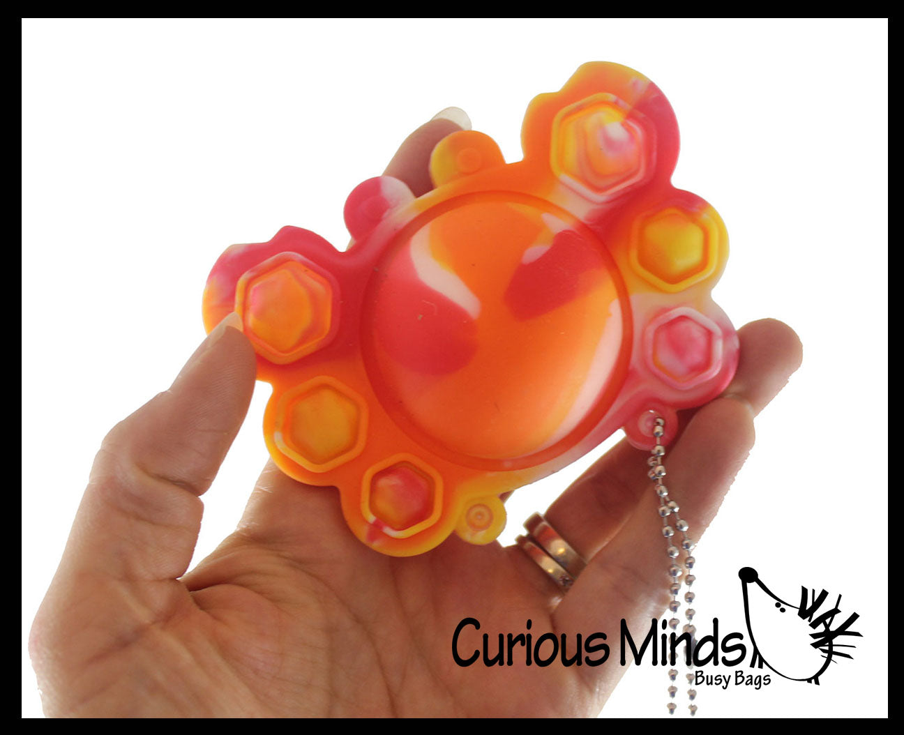 LAST CHANCE - LIMITED STOCK - Crab Bubble Pop Flip Fidget Toy - Silico ...