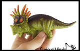 Stretchy and Crunchy Dinosaur Toy - Fidget - Stress - Fun - Squishy Toy - Bead Filled