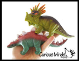 Stretchy and Crunchy Dinosaur Toy - Fidget - Stress - Fun - Squishy Toy - Bead Filled