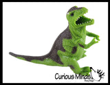 Stretchy and Crunchy Dinosaur Toy - Fidget - Stress - Fun - Squishy Toy - Bead Filled