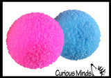 BULK - WHOLESALE -  SALE - 2.5" Textured Doh Filled Stress Ball - Glob Balls - Squishy Gooey Shape-able Squish Sensory Squeeze Balls