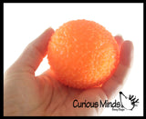 BULK - WHOLESALE -  SALE - 2.5" Textured Doh Filled Stress Ball - Glob Balls - Squishy Gooey Shape-able Squish Sensory Squeeze Balls