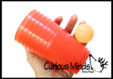 LAST CHANCE - LIMITED STOCK - CLEARANCE SALE - Fun Cups and Ball Game - Bounce Target Shooting Game