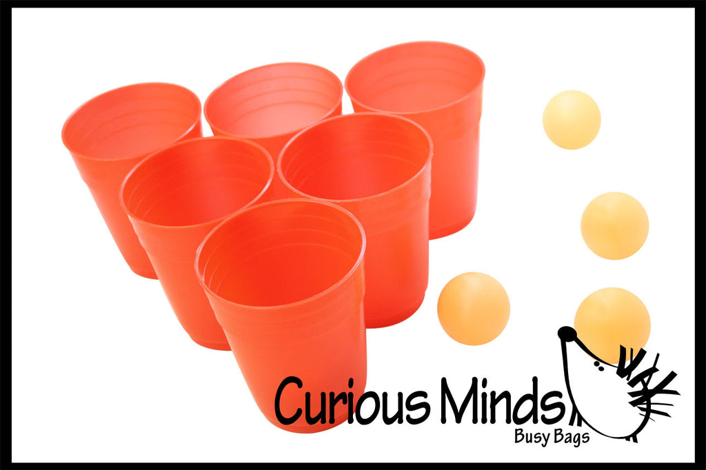 LAST CHANCE - LIMITED STOCK - CLEARANCE SALE - Fun Cups and Ball Game - Bounce Target Shooting Game