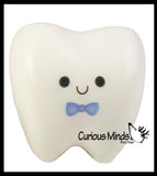 Cute Micro Dental Slow Rise Squishy Toys - Mini Teeth, Floss, Toothpaste, Toothbrushes - Memory Foam Party Favors, Prizes, Pediatric Dentist Orthodontist
