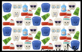 Cute Micro Dental Slow Rise Squishy Toys - Mini Teeth, Floss, Toothpaste, Toothbrushes - Memory Foam Party Favors, Prizes, Pediatric Dentist Orthodontist