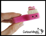 Cute Micro Dental Slow Rise Squishy Toys - Mini Teeth, Floss, Toothpaste, Toothbrushes - Memory Foam Party Favors, Prizes, Pediatric Dentist Orthodontist