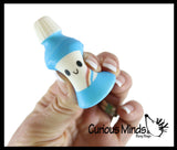 Cute Micro Dental Slow Rise Squishy Toys - Mini Teeth, Floss, Toothpaste, Toothbrushes - Memory Foam Party Favors, Prizes, Pediatric Dentist Orthodontist