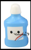 Cute Micro Dental Slow Rise Squishy Toys - Mini Teeth, Floss, Toothpaste, Toothbrushes - Memory Foam Party Favors, Prizes, Pediatric Dentist Orthodontist