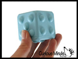 LAST CHANCE - LIMITED STOCK - Dice Cube Bubble Pop Ball -  Bubble Poppers on Ball Squeeze to Pop - Silicone Push Poke Bubble Wrap Fidget Toy - Press Bubbles to Pop - Bubble Popper Sensory Stress Toy