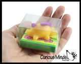 Dinosaur Mochi Squishy Animals - Kawaii -  Cute Individually Wrapped Dino Toys - Sensory, Stress, Fidget Party Favor Toy