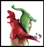 LAST CHANCE - LIMITED STOCK - SALE  -  Stretchy Dinosaur Toy - Fidget - Stress - Fun - Squishy Toy - Sand Filled