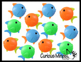 LAST CHANCE - LIMITED STOCK - Fish Pool Dive Toys - Pool, Beach and Bath Toy Dives - Slow Sinking - Bubbles