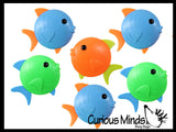 LAST CHANCE - LIMITED STOCK - Fish Pool Dive Toys - Pool, Beach and Bath Toy Dives - Slow Sinking - Bubbles