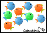 LAST CHANCE - LIMITED STOCK - Fish Pool Dive Toys - Pool, Beach and Bath Toy Dives - Slow Sinking - Bubbles