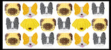 BULK - WHOLESALE -  SALE - Cute Dog Animal Theme Bubble Pop Game - Silicone Push Poke Bubble Wrap Fidget Toy - Press Bubbles to Pop the Bubbles Down - Bubble Popper Sensory Stress Toy Doggy Puppy Pooch Lab Chihuahua Terrier Pug