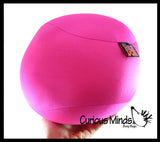 NeeDoh Dohzee Soft Plush Micro Bead Filled Stretch Ball Pillow - Ultra Squishy and Moldable Relaxing Sensory Fidget Stress Toy