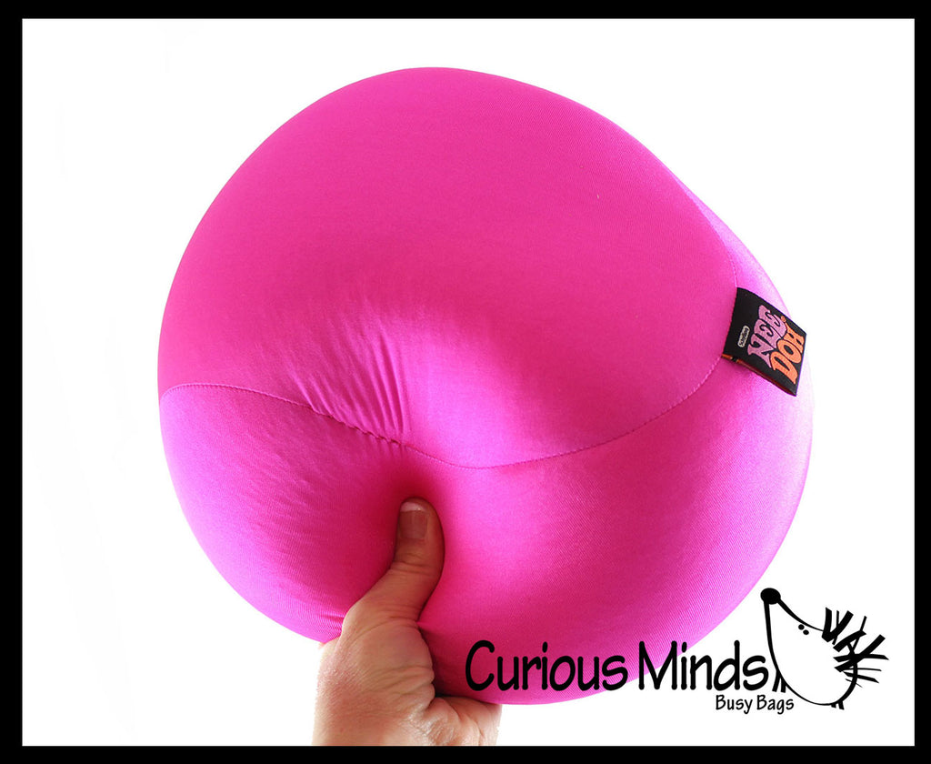 NeeDoh Dohzee Soft Plush Micro Bead Filled Stretch Ball Pillow - Ultra Squishy and Moldable Relaxing Sensory Fidget Stress Toy