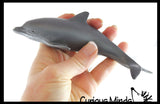LAST CHANCE - LIMITED STOCK  - Dolphin Stretchy and Squeezy Toy - Crunchy Bead Filled - Fidget Stress Ball