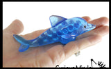 Dolphin Family - Set of 3 Water Bead Filled Squeeze Stress Ball  -  Sensory, Stress, Fidget Toy