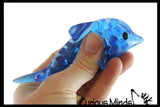 Dolphin Family - Set of 3 Water Bead Filled Squeeze Stress Ball  -  Sensory, Stress, Fidget Toy