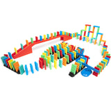 Domino Kinetic Set - 143 Piece Set with Stunt Accessories - Bulk Dominoes - Made in the USA - STEM STEAM