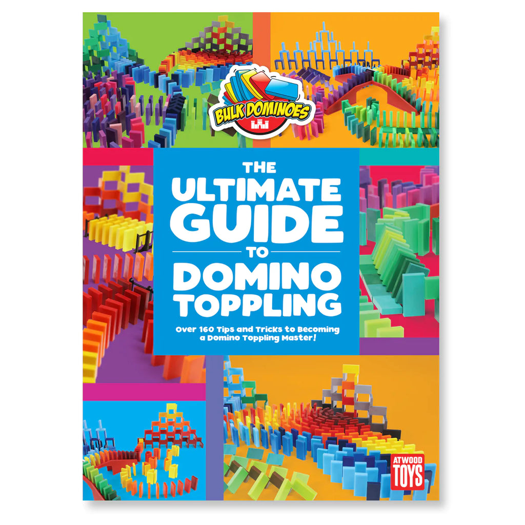 Dominoes Book - How To Trick Guide - The Ultimate Guide to Domino Toppling Book - Creative Domino Building Ideas & Techniques - Bulk Dominoes - Made in the USA - STEM STEAM