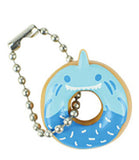 Cute Donut Animal Keychain Figurines - Mini Toys - Easter Egg Filler - Small Novelty Prize Toy - Party Favors - Gift