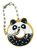 Cute Donut Animal Keychain Figurines - Mini Toys - Easter Egg Filler - Small Novelty Prize Toy - Party Favors - Gift
