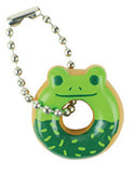 Cute Donut Animal Keychain Figurines - Mini Toys - Easter Egg Filler - Small Novelty Prize Toy - Party Favors - Gift