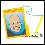 LAST CHANCE - LIMITED STOCK - Doodle Guy - Add Hair and Facial Hair - Magnetic Hair Funny Face Guy Sketch Doodle Pad - Travel Toy