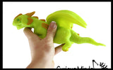 Soft Stretchy Dragon - Jumbo Floppy Squeezable Stress Toy