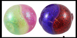 Dual Glitter Swirling Stress Ball -  Sensory, Stress, Fidget Toy Calm - 2 Colors, Squishy Fun