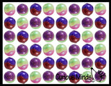 Dual Glitter Swirling Stress Ball -  Sensory, Stress, Fidget Toy Calm - 2 Colors, Squishy Fun