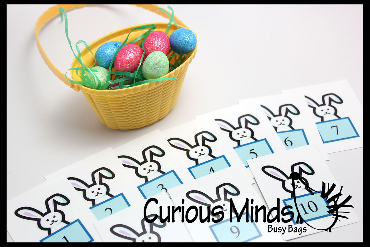 LAST CHANCE - LIMITED STOCK - SALE - EASTER Busy Bag - Counting Eggs o ...
