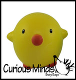Cute Squishy Slow Rise Chick -  Scented Sensory, Stress, Fidget Toy - Easter Chicks