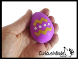 Easter Themed Doh Filled Stress Ball - Chick, Bunny, Eggs - Squishy Gooey  Squish Sensory Squeeze Balls - Easter Basket Fidget