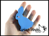 Squishy Bunny Set of 2 - Easter Rabbit Squishy Slow Rise -  Scented Sensory, Stress, Fidget Toy - Easter