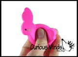 Squishy Bunny Set of 2 - Easter Rabbit Squishy Slow Rise -  Scented Sensory, Stress, Fidget Toy - Easter