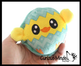 Easter Themed Reversible Plush - Inside Out - 2 in 1 Stuffed Toy - Switches to 2 Different Things
