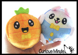 Easter Themed Reversible Plush - Inside Out - 2 in 1 Stuffed Toy - Switches to 2 Different Things