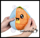 Easter Themed Reversible Plush - Inside Out - 2 in 1 Stuffed Toy - Switches to 2 Different Things