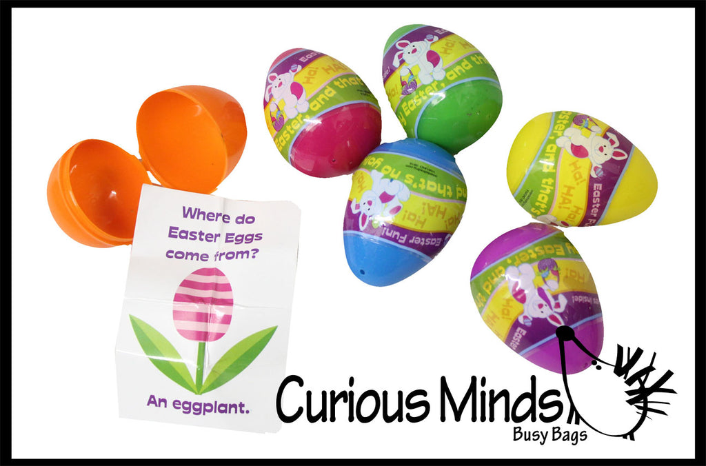 Pre-Filled Joke Easter Eggs -  Toy - Easter Hunt