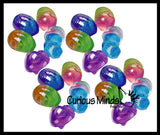 2 Tone Glitter Egg Slime - Putty / Slime. Easter Toy