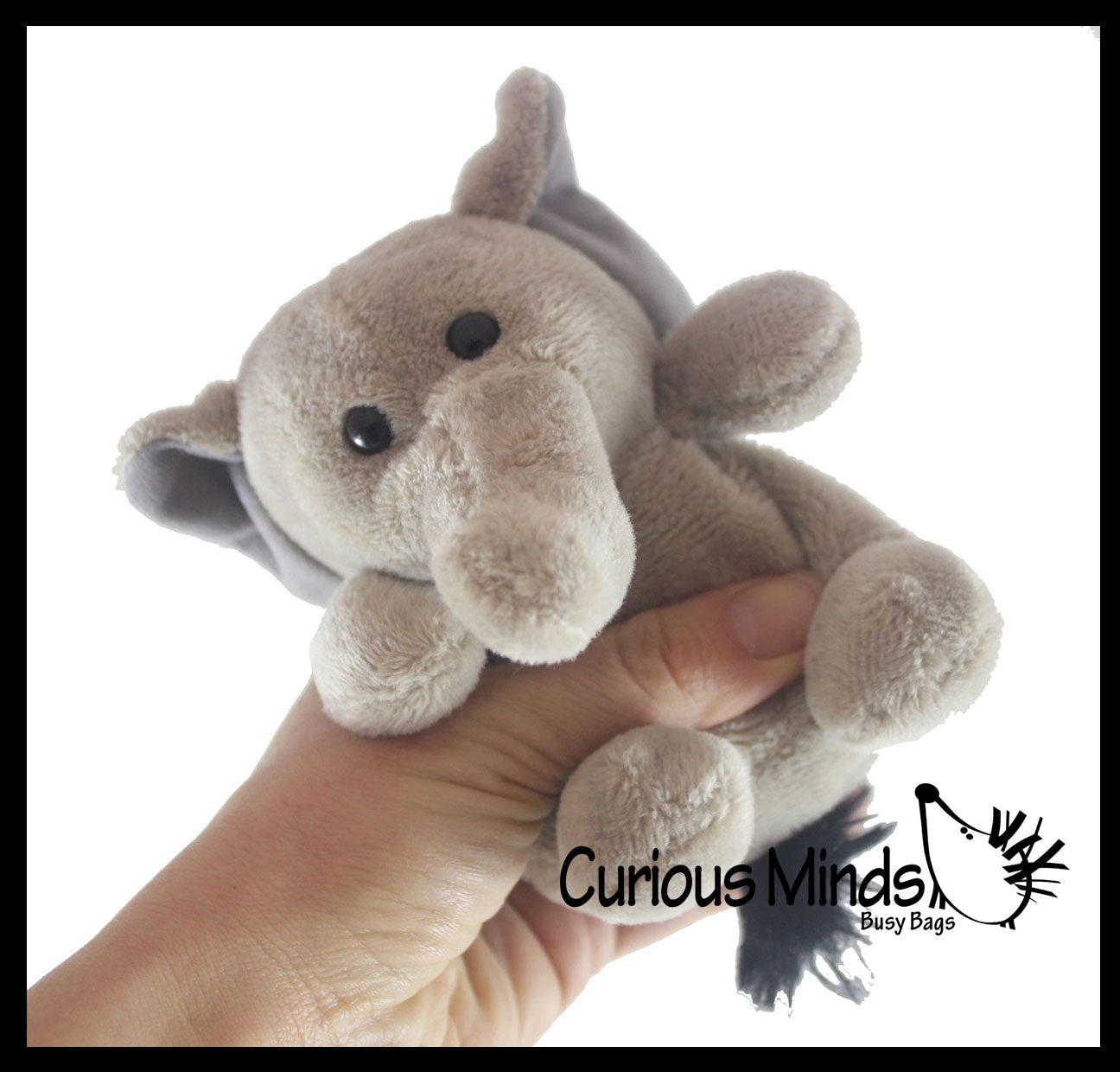 Cute Small Elephant Plush Stuffed Animals- Adorable Mini Plushie Toy 